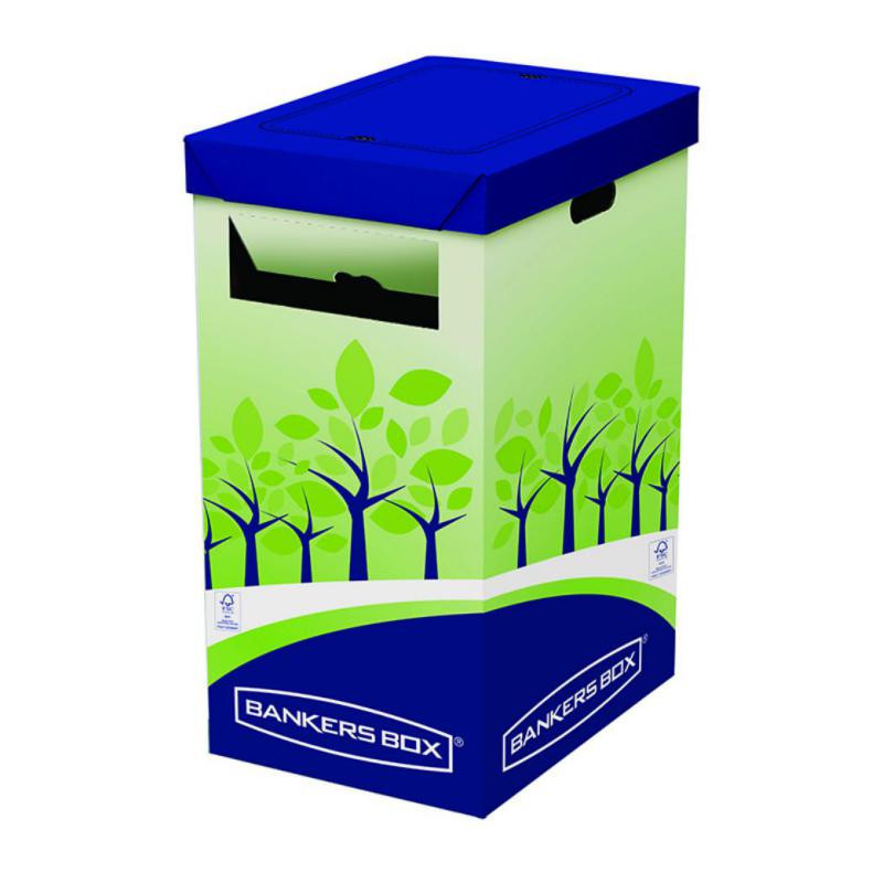 Papelera de Reciclaje Fellowes 69L Reciclada