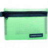 Bolsa Multiusos Campus University con Cremallera 140x105 mm. Verde