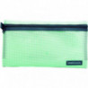 Bolsa Multiusos Campus University con Cremallera 230x130 mm. Verde