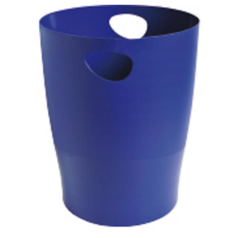 Papelera Exacompta Ecobin 15L Azul Noche