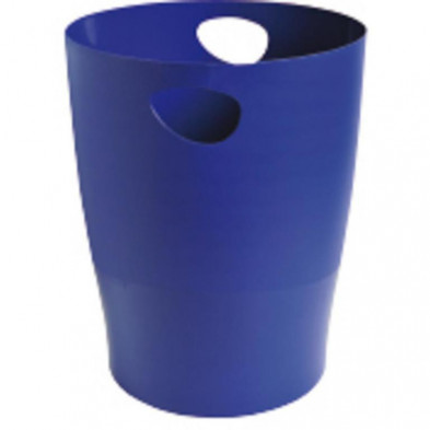 Papelera Exacompta Ecobin 15L Azul Noche