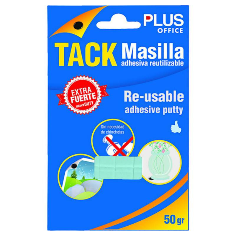 Masilla Adhesiva Plus Office Tack Extrafuerte 50g