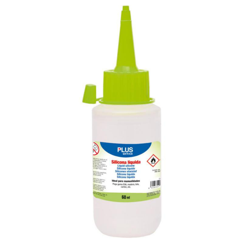 Silicona LÃ­quida Plus Office 60 ml