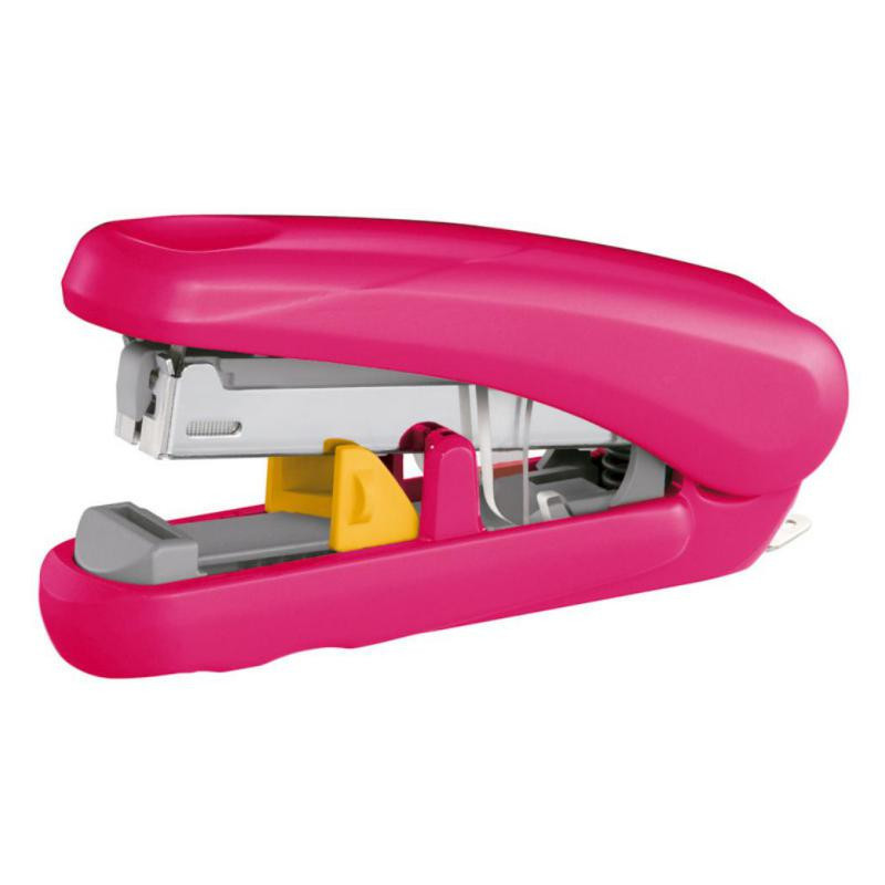 Grapadora Mini Plus ST-010X + Grapas con Extraegrapas Rosa