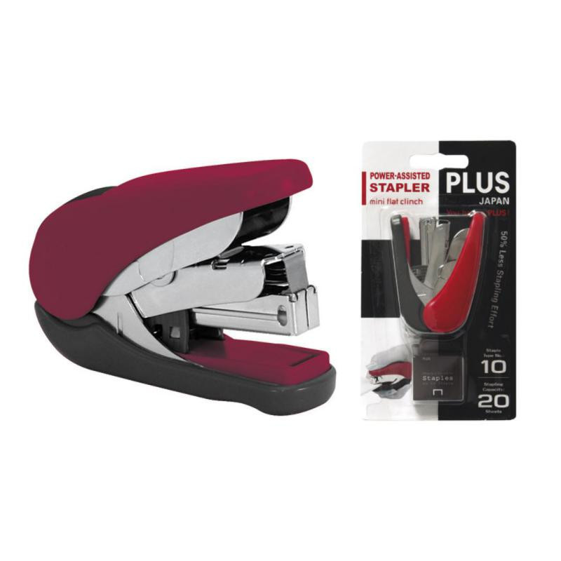 Grapadora Plus ST-010VH Rojo