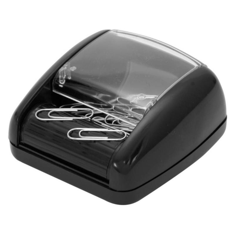 Portaclips Plus Office 340 Imantado Negro