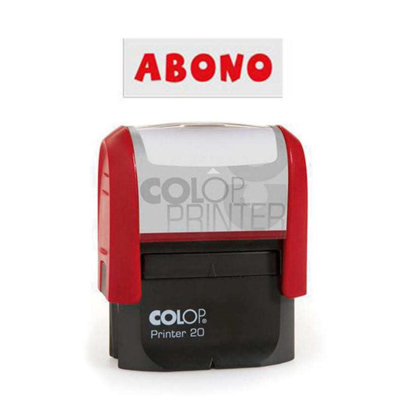 Sello AutomÃ¡tico Colop Printer 20 "Abono" Rojo