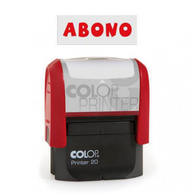 Sello AutomÃ¡tico Colop Printer 20 "Abono" Rojo