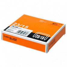 Grapas Plus Office 23/15 Galvanizadas 1000ud/Caja