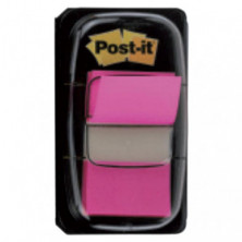 Banderitas Post-It 25,4mmx43mm Dispensador Rosa Vivo 50 ud.