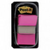 Banderitas Post-It 25,4mmx43mm Dispensador Rosa Vivo 50 ud.