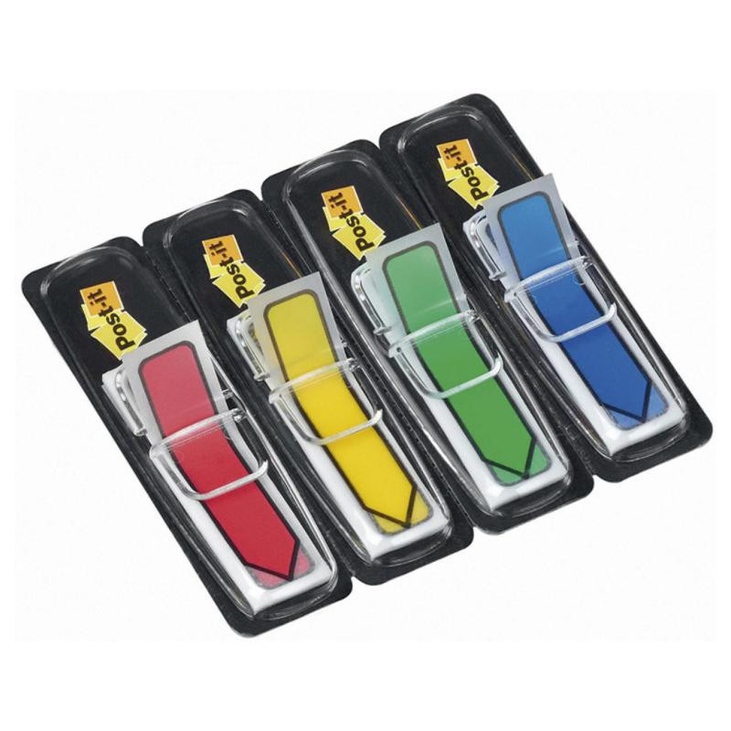 Banderitas Post-It Flechas 12mmx43mm 4 Colores 96 ud.