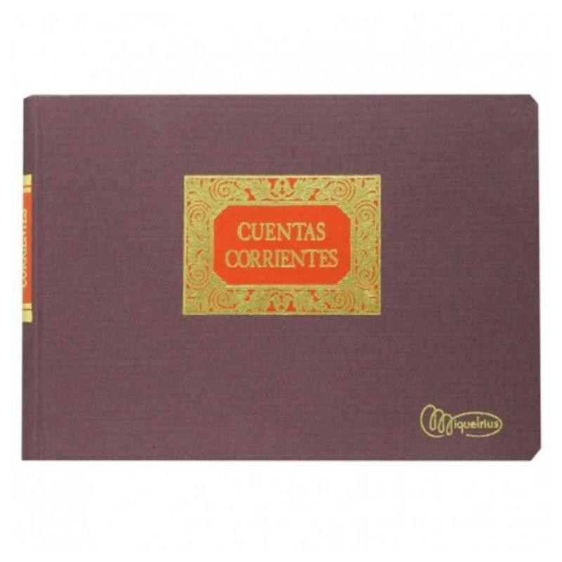 Libro Cuentas Corrientes Miquel Rius 215mmx158mm 100 Hojas