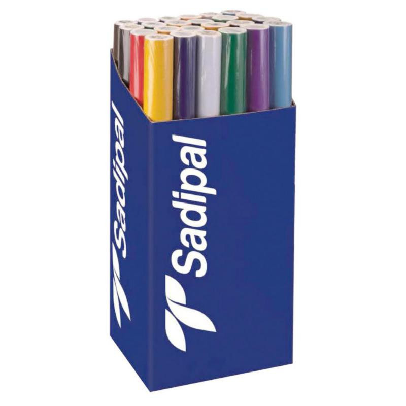 Forro Adhesivo Sadipal 0,5 x 3 m. Colores Surtidos