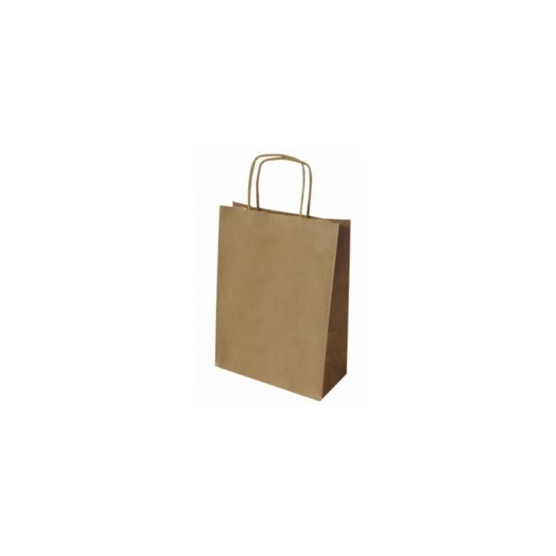 Bolsa de Papel Kraft Natural Grande