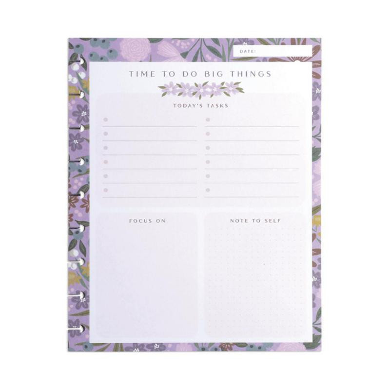 Recambio Papel Happy Planner Bloom 100 Hojas