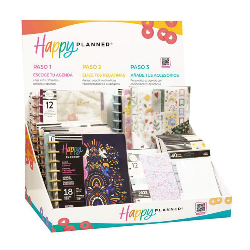 Expositor Agendas Happy Planner 43 ud