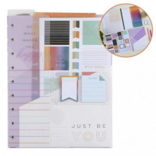 Pack Accesorios Happy Planner Rainbow 48 ud