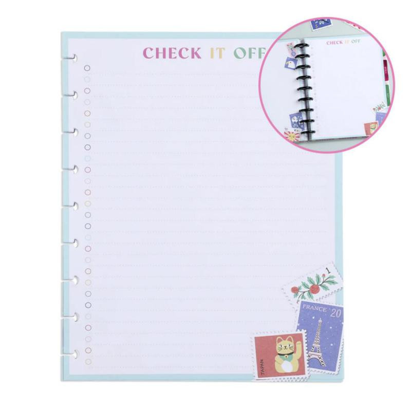 Recambio Papel Happy Planner Travel 40 Hojas