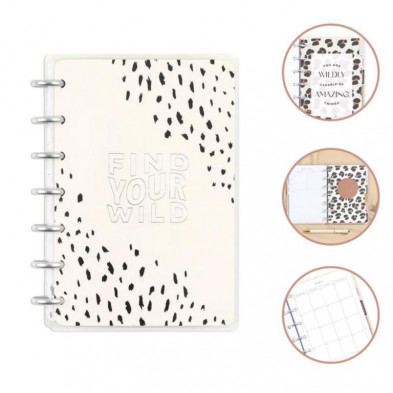 Agenda Mini Happy Planner 2024 Wild 12 Meses