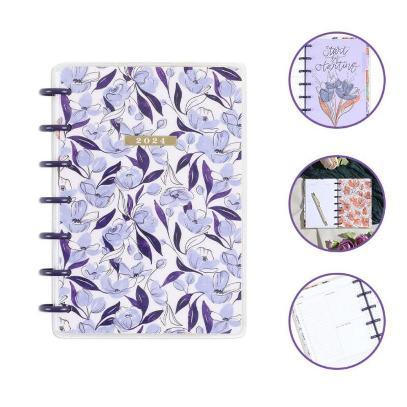 Agenda Mini Happy Planner 2024 Peggy 12 Meses