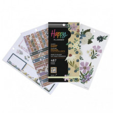 Pegatinas Happy Planner Bloom 30 Hojas