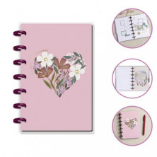 Agenda Mini Happy Planner 2024 Bloom 12 Meses