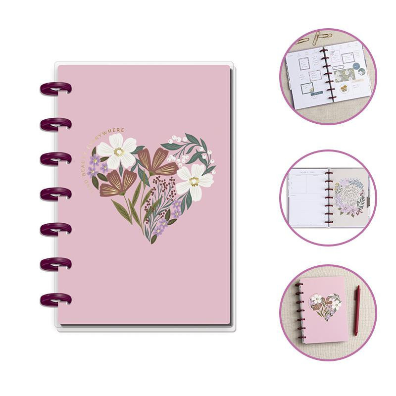 Agenda Mini Happy Planner 2024 Bloom 12 Meses