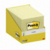 Bloc Notas Adhesivas Z-Notes Post-It 76 x 76mm Amarillo 100 Hojas Caja CartÃ³n