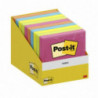 Bloc Notas Adhesivas Z-Notes Post-It 76 x 76mm Colores Surtidos 100 Hojas Caja CartÃ³n