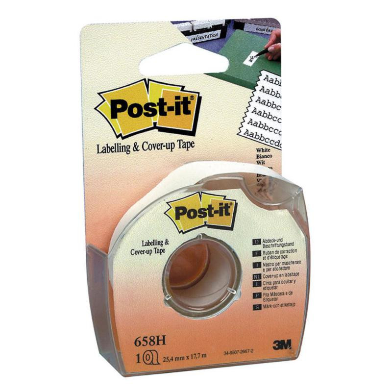 Cinta Correctora con Dispensador Post-It 25,4 mm x 18 m