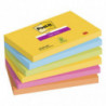 Bloc Notas Adhesivas Post-It Super Sticky 76 x 127 mm Carnival 90 Hojas