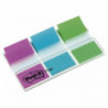 Banderitas Post-It 25mmx43,2mm Dispensador 3 Colores 60 ud.