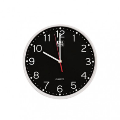 Reloj de Pared Oxford Silencioso Calm Negro