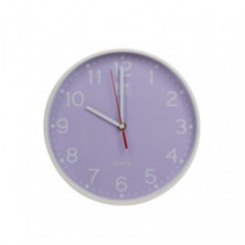 Reloj de Pared Oxford Silencioso Calm Lavanda