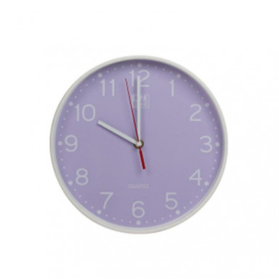 Reloj de Pared Oxford Silencioso Calm Lavanda