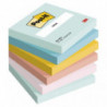 Bloc Notas Adhesivas Post-It 76mmx76mm Colores Beachside 100 Hojas