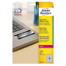 Etiquetas Avery Anti-Fraude 45,7mmx25,4mm Blancas 800ud.