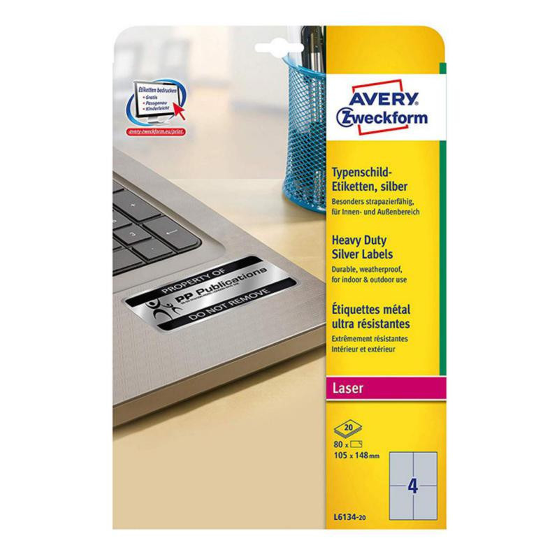 Etiquetas Avery Anti-Fraude 45,7mmx25,4mm Blancas 800ud.