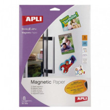 Papel MagnÃ©tico A4 Apli 640G 8 Hojas