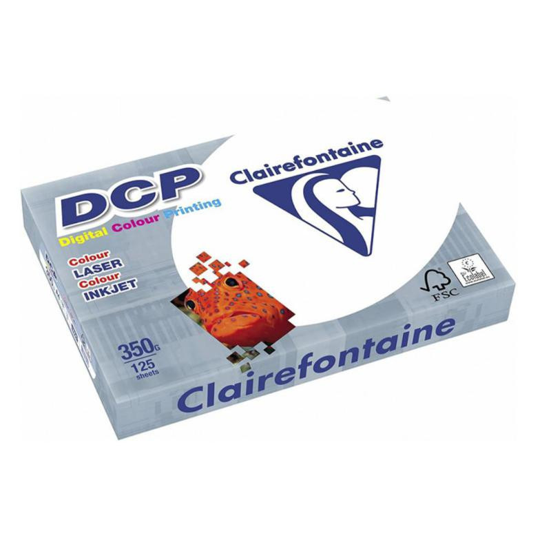 Papel A4 DCP Clairefontaine 350g 125 Hojas Blanco