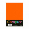 Papel A4 Campus 80g 100 Hojas Naranja NeÃ³n