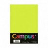 Papel A4 Campus 80g 100 Hojas Amarillo NeÃ³n