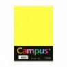 Papel A4 Campus 80g 100 Hojas Amarillo LimÃ³n