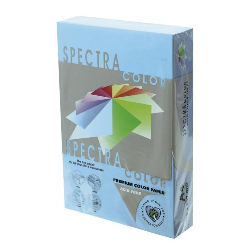 Papel A3 Spectra 80g 500 Hojas Azul Cielo