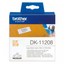 Etiquetas Brother DK11208 38x90 mm direciones grandes 400u