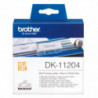 Etiquetas Brother DK11204 17x54mm multiuso 400u