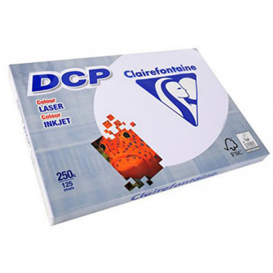 Papel A3 DCP Clairefontaine 250g 125 Hojas Blanco