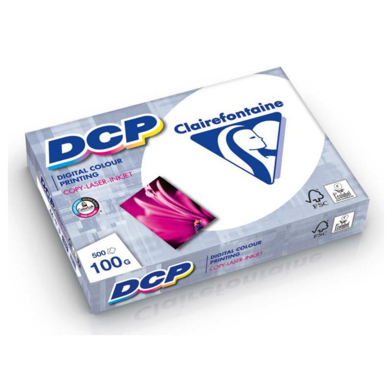 Papel A4 DCP Clairefontaine 100g 500 Hojas Blanco