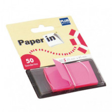 Banderitas Paper In Index Plus Office Rosa 50ud.